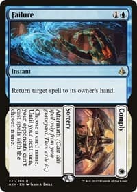 Failure // Comply - Amonkhet - Magic: The Gathering card