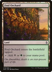 Foul Orchard - Amonkhet - Magic: The Gathering card