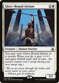 Glory-Bound Initiate - Amonkhet - Magic: The Gathering card