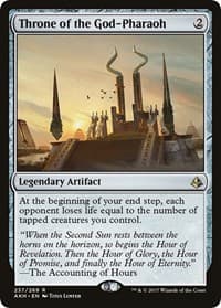 Throne of the God-Pharaoh - Amonkhet - Magic: The Gathering card