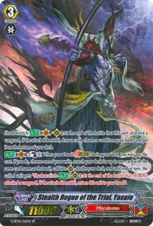 Stealth Rogue of the Trial, Yasuie (SP) - G-BT10: Raging Clash of the Blade Fangs - Cardfight Vanguard card