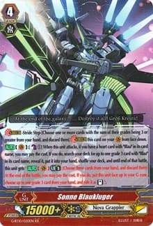 Sonne Blaukluger - G-BT10: Raging Clash of the Blade Fangs - Cardfight Vanguard card