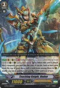 Teaching Knight, Hudon - G-BT10: Raging Clash of the Blade Fangs - Cardfight Vanguard card