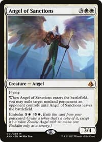 Angel of Sanctions - Amonkhet - Magic: The Gathering card
