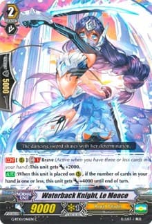 Waterback Knight, Le Meace - G-BT10: Raging Clash of the Blade Fangs - Cardfight Vanguard card