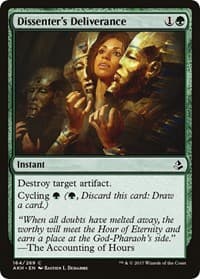 Dissenter's Deliverance - Amonkhet - Magic: The Gathering card