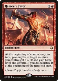 Hazoret's Favor - Amonkhet - Magic: The Gathering card