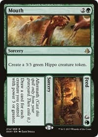 Mouth // Feed - Amonkhet - Magic: The Gathering card