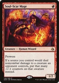 Soul-Scar Mage - Amonkhet - Magic: The Gathering card