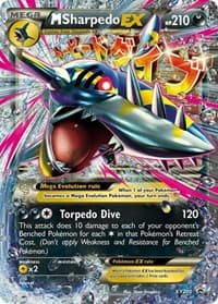 M Sharpedo EX - XY200 - XY Promos - Pokemon card