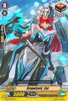 Dragwizard, Llyr - G-BT10: Raging Clash of the Blade Fangs - Cardfight Vanguard card
