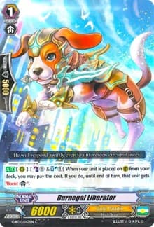 Burnegal Liberator - G-BT10: Raging Clash of the Blade Fangs - Cardfight Vanguard card