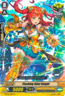 Flashing Glint Knight - G-BT10: Raging Clash of the Blade Fangs - Cardfight Vanguard card