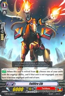 Fullfire Elk - G-BT10: Raging Clash of the Blade Fangs - Cardfight Vanguard card