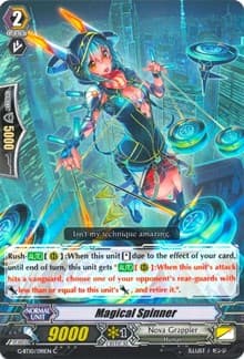 Magical Spinner - G-BT10: Raging Clash of the Blade Fangs - Cardfight Vanguard card