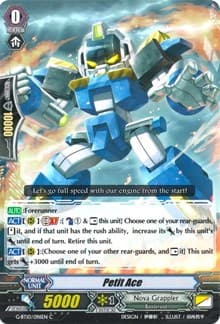 Petit Ace - G-BT10: Raging Clash of the Blade Fangs - Cardfight Vanguard card