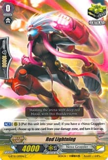 Red Lightning - G-BT10: Raging Clash of the Blade Fangs - Cardfight Vanguard card