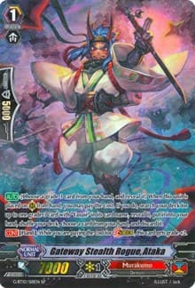 Gateway Stealth Rogue, Ataka (SP) - G-BT10: Raging Clash of the Blade Fangs - Cardfight Vanguard card