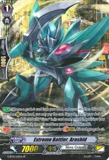 Extreme Battler, Arashid (SP) - G-BT10: Raging Clash of the Blade Fangs - Cardfight Vanguard card