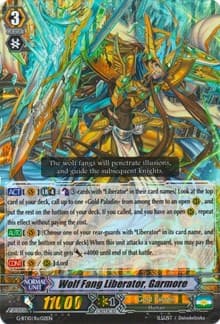 Wolf Fang Liberator, Garmore - G-BT10: Raging Clash of the Blade Fangs - Cardfight Vanguard card
