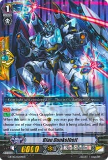 Blau Dunkelheit - G-BT10: Raging Clash of the Blade Fangs - Cardfight Vanguard card