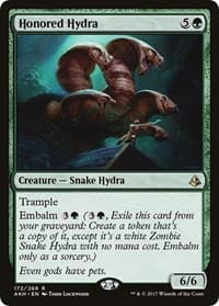 Honored Hydra - Amonkhet - Magic: The Gathering card