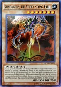 Kumongous, the Sticky String Kaiju - OTS Tournament Pack 4 - YuGiOh card