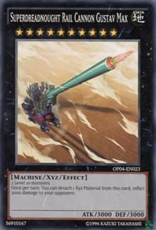 Superdreadnought Rail Cannon Gustav Max - OTS Tournament Pack 4 - YuGiOh card