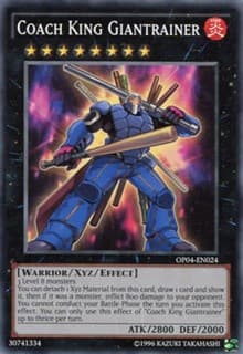 Coach King Giantrainer - OTS Tournament Pack 4 - YuGiOh card