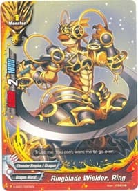 Ringblade Wielder, Ring - X-SD01: Demon Lord Dragon of Tempest - Future Card BuddyFight card