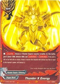 Thunder X Energy - X-SD01: Demon Lord Dragon of Tempest - Future Card BuddyFight card