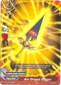 Arc Dragon Dagger - X-SD01: Demon Lord Dragon of Tempest - Future Card BuddyFight card