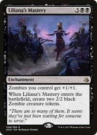 Liliana's Mastery - Amonkhet - Magic: The Gathering card