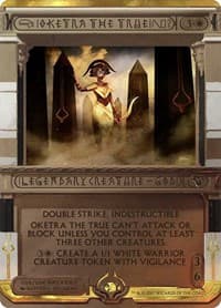Oketra the True - Masterpiece Series: Amonkhet Invocations - Magic: The Gathering card