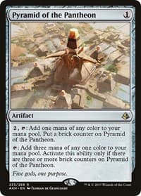 Pyramid of the Pantheon - Amonkhet - Magic: The Gathering card