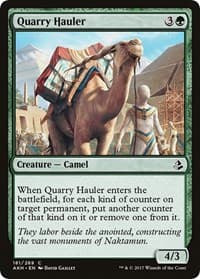 Quarry Hauler - Amonkhet - Magic: The Gathering card