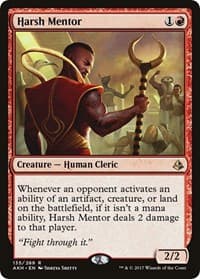 Harsh Mentor - Amonkhet - Magic: The Gathering card