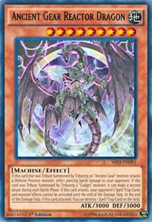 Ancient Gear Reactor Dragon - Structure Deck: Machine Reactor - YuGiOh card