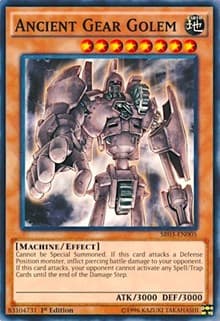 Ancient Gear Golem - Structure Deck: Machine Reactor - YuGiOh card
