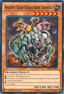 Ancient Gear Gadjiltron Chimera - Structure Deck: Machine Reactor - YuGiOh card