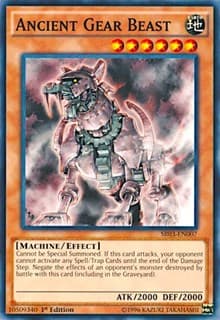 Ancient Gear Beast - Structure Deck: Machine Reactor - YuGiOh card
