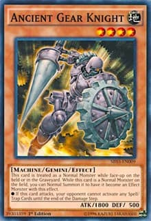 Ancient Gear Knight - Structure Deck: Machine Reactor - YuGiOh card