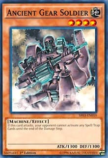 Ancient Gear Soldier - Structure Deck: Machine Reactor - YuGiOh card