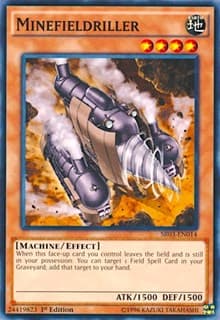 Minefieldriller - Structure Deck: Machine Reactor - YuGiOh card