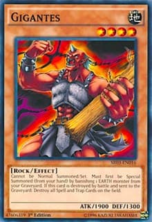 Gigantes - Structure Deck: Machine Reactor - YuGiOh card