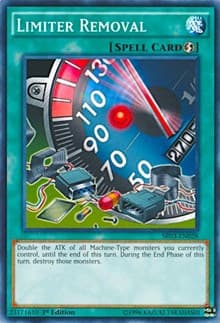 Limiter Removal - Structure Deck: Machine Reactor - YuGiOh card