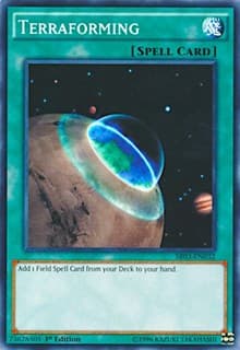Terraforming - Structure Deck: Machine Reactor - YuGiOh card