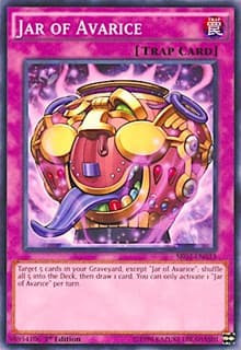 Jar of Avarice - Structure Deck: Machine Reactor - YuGiOh card