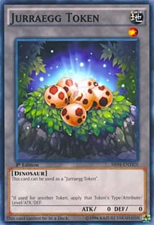 Token: Jurraegg - Structure Deck: Dinosmasher's Fury - YuGiOh card
