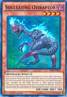 Souleating Oviraptor - Structure Deck: Dinosmasher's Fury - YuGiOh card